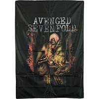 Avenged Sevenfold- Fire Bat Fabric Poster/Wall Tapestry