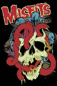 Misfits- Worms magnet