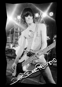 Dee Dee Ramone- Live Pic magnet