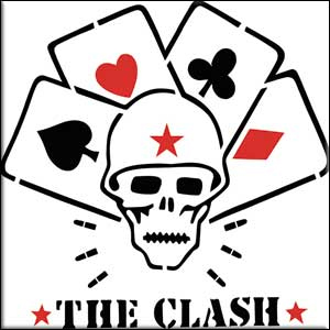 Clash- Skull & Cards Magnet