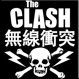 Clash- Skull & Bolts Magnet