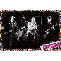 Sex Pistols- Live poster