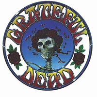 Grateful Dead- Skull & Roses magnet