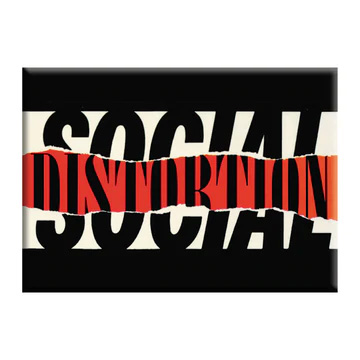 Social Distortion- Rip Logo magnet