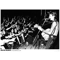 David Bowie- Live 1973 poster