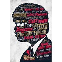 Pulp Fiction- Ezekiel Poster