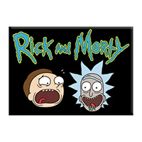 Rick And Morty- Faces magnet