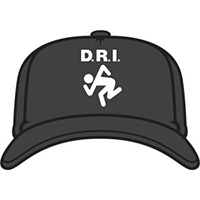 DRI- Skanker on a black trucker hat