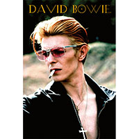 David Bowie- Smoking poster