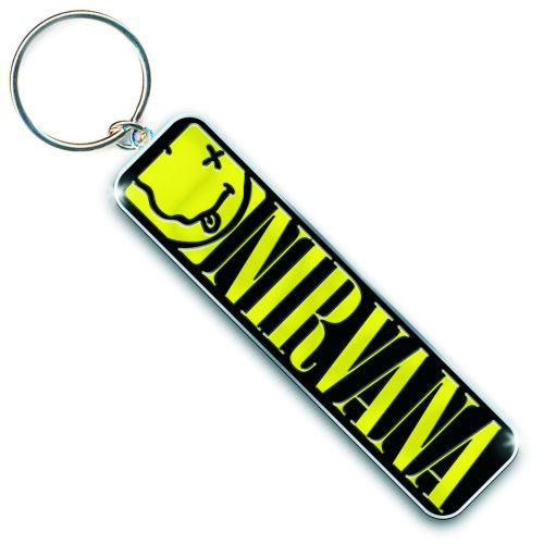 Nirvana- Logo metal keychain