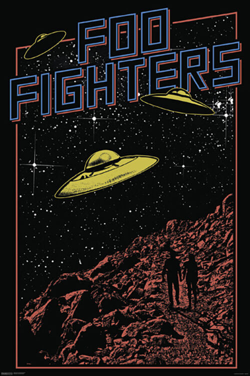 Foo Fighters- UFOs Poster