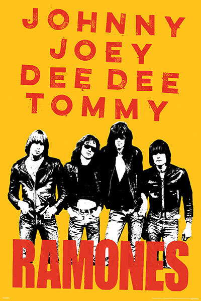 Ramones- Names poster