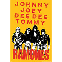 Ramones- Names poster