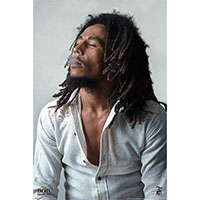 Bob Marley- White Shirt Poster