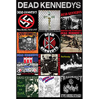 Dead Kennedys- Album Collage (Vertical) poster 