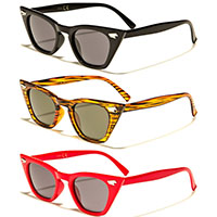 Cat Eye Retro Sunglasses (Various Colors!)