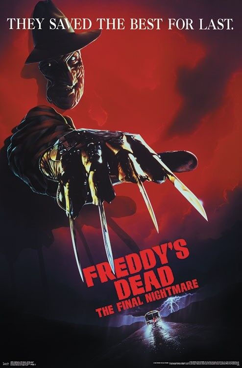 Nightmare On Elm Street- Freddy's Dead, The Final Nightmare Poster