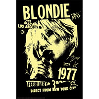 Blondie- LA 1977 Poster
