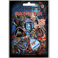 Iron Maiden- The Later Albums Plectrum Pack, 5 Guitar Picks (Imported)