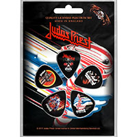 Judas Priest- The Early Albums Plectrum Pack, 5 Guitar Picks (Imported)