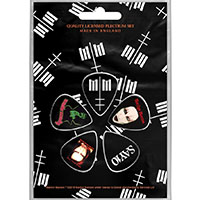 Marilyn Manson- Plectrum Pack, 5 Guitar Picks (Imported)