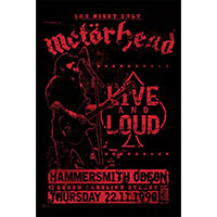 Motorhead- Live And Loud poster