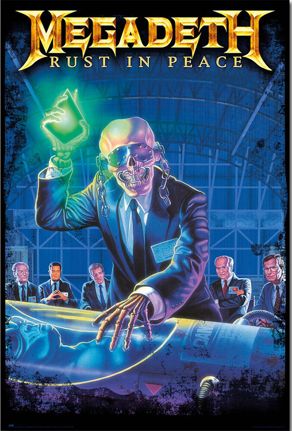 Megadeth- Rust In Peace Poster