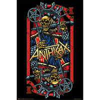 Anthrax- Playing Card poster