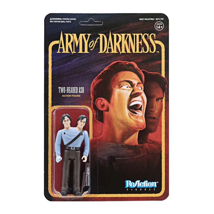 Army Of Darkness Reaction Figure- Two Headed Ash