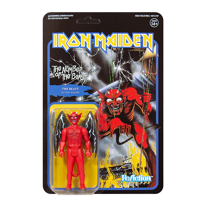 Iron Maiden- The Number Of The Beast Reaction Figure