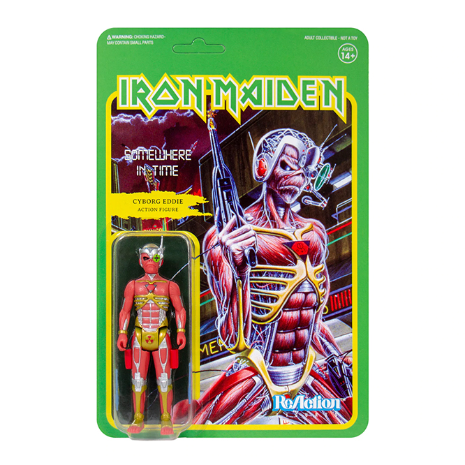 Iron Maiden- Somewhere In Time Reaction Figure