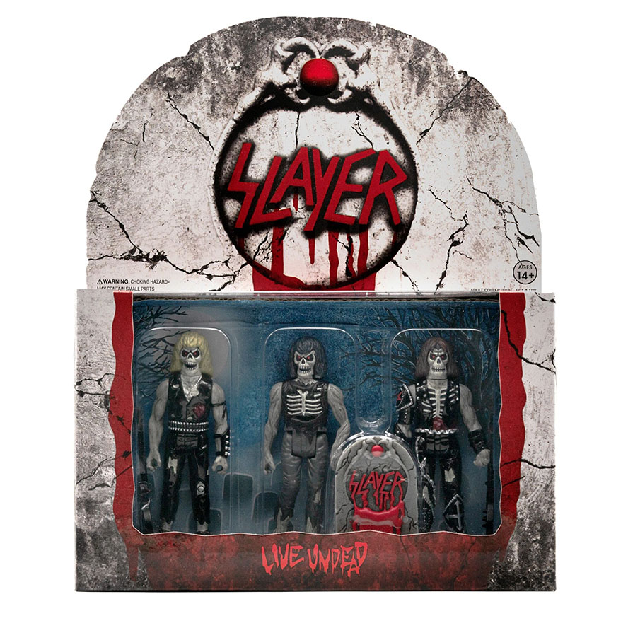 Slayer- Live Undead 3 Pack Figures by Super 7