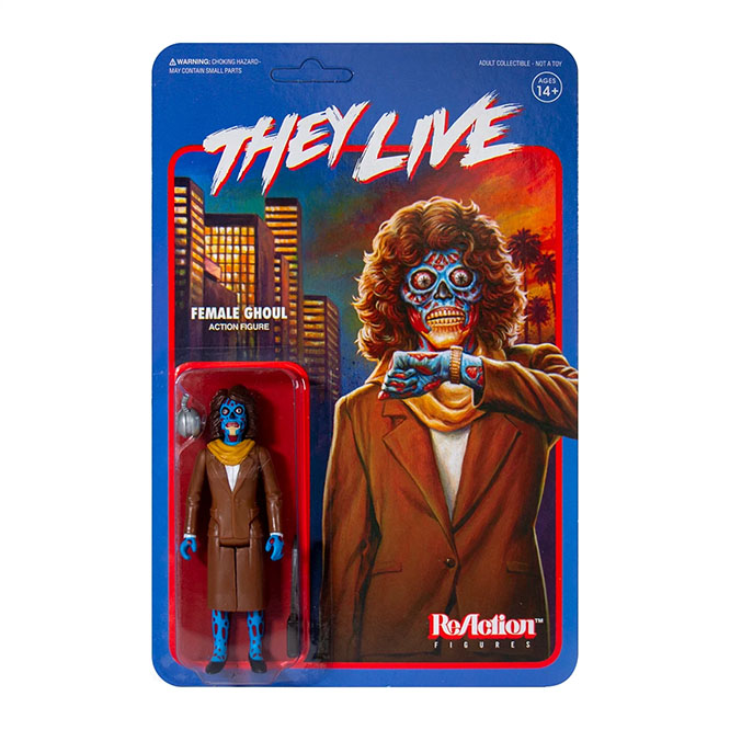 They Live- Female Ghoul Figure by Super 7
