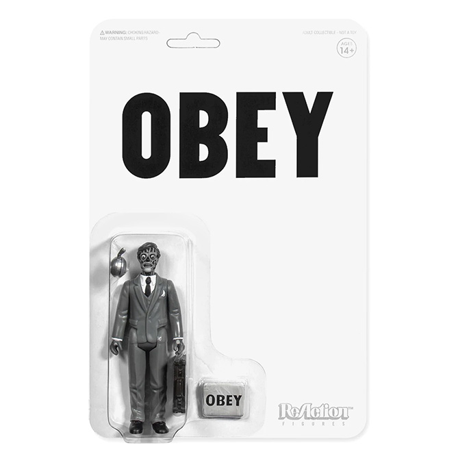 They Live- Male Ghoul (Black & White) Reaction Figure