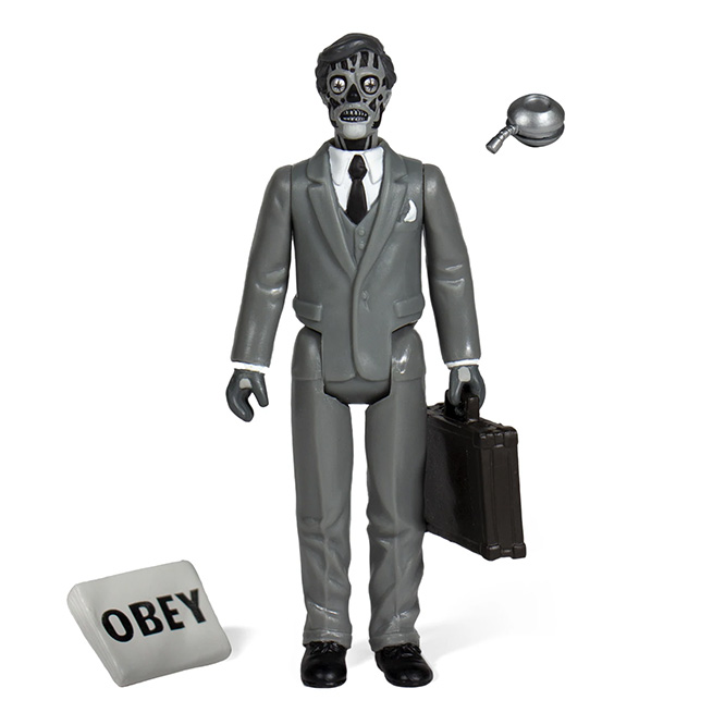 They Live- Male Ghoul (Black & White) Reaction Figure