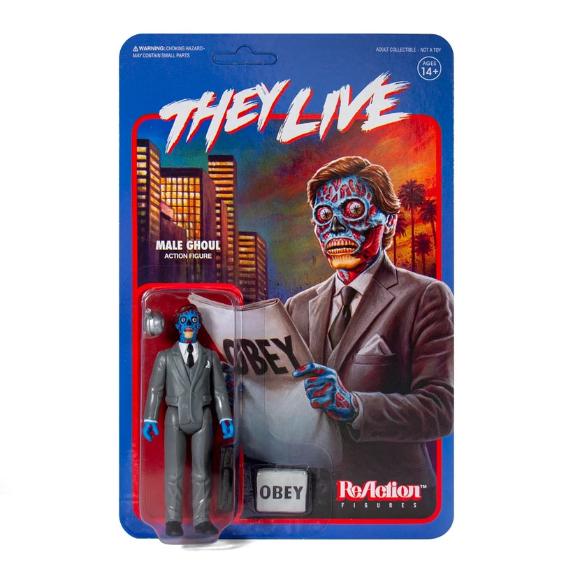 They Live- Male Ghoul Reaction Figure