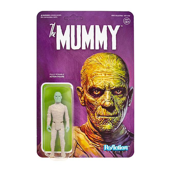 Universal Monster Reaction Figure- Mummy