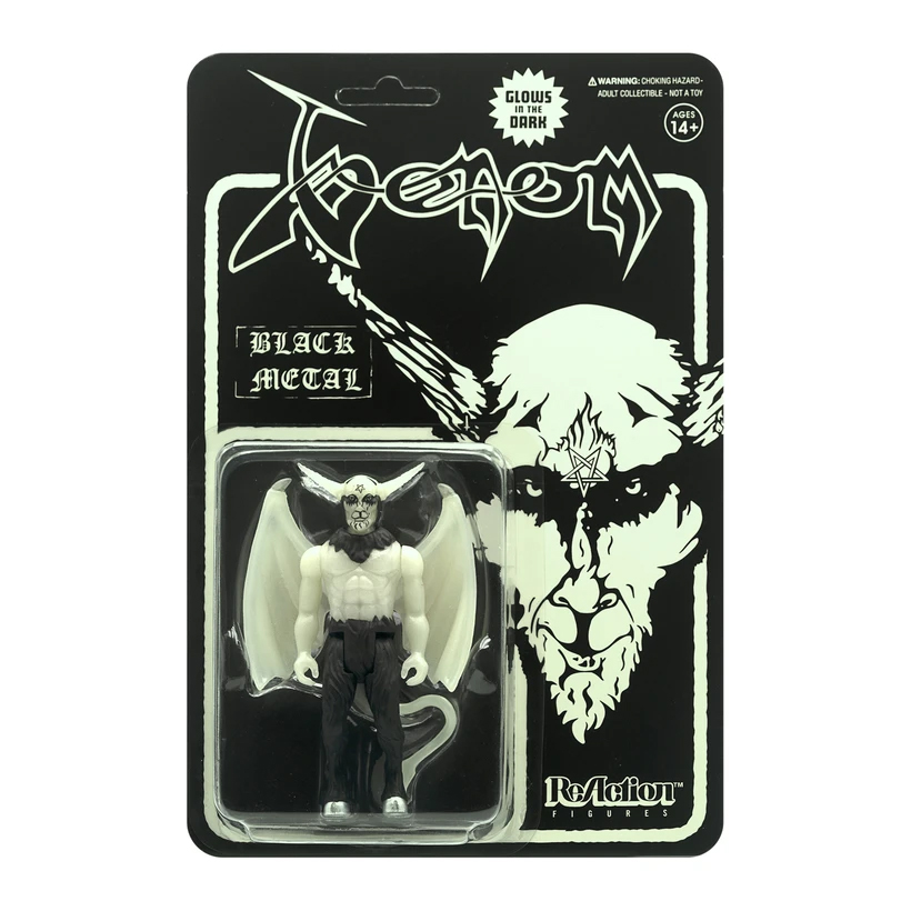 Venom- Black Metal (Glow In The Dark) Reaction Figure