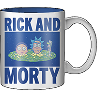 Rick And Morty- Heads In Portal 20oz Ceramic Mug