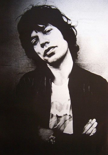 Rolling Stones- Mick 1975 Poster