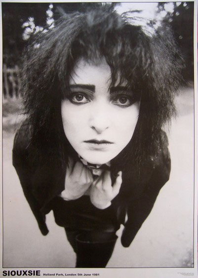 Siouxsie & The Banshees- Holland 1981 poster