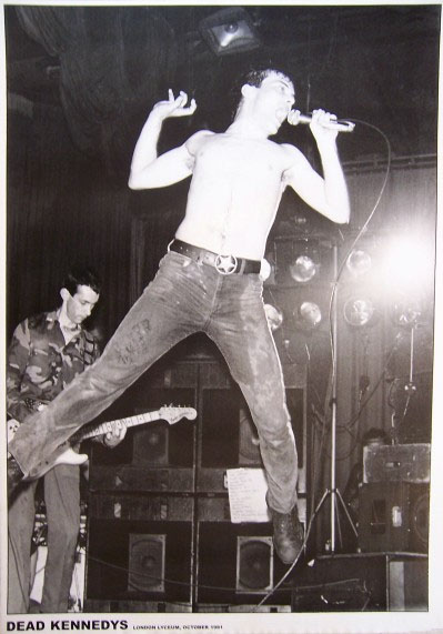 Dead Kennedys- Live poster