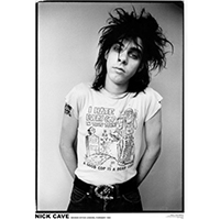 Nick Cave- 1982 Picture poster