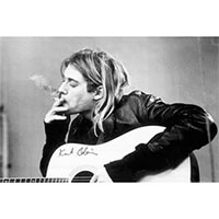 Kurt Cobain- Smoking poster