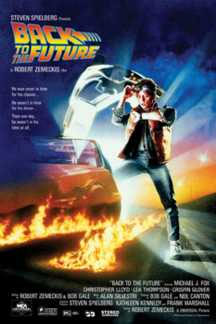 Back To The Future- Movie poster
