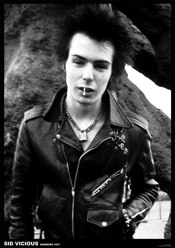 Sid Vicious- Hamburg 1977 poster (C1)