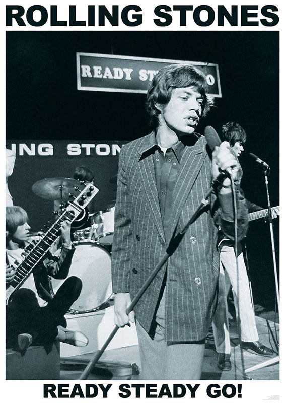 Rolling Stones- Ready Steady Go! poster