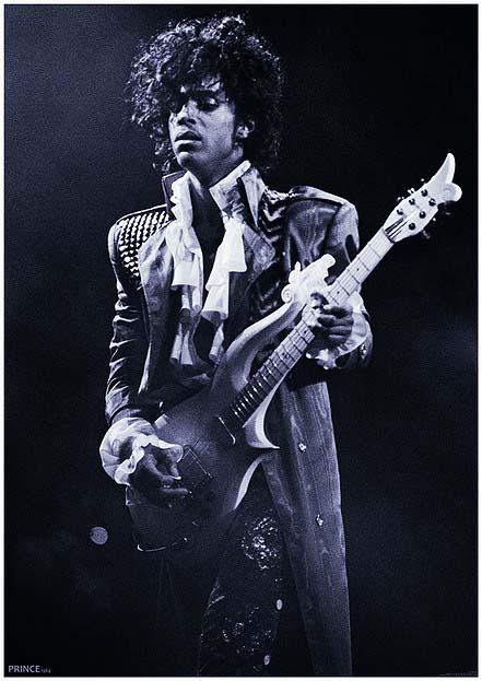 Prince- Live poster (A4)