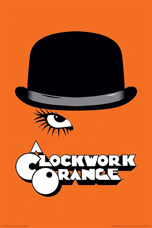 Clockwork Orange- Hat poster