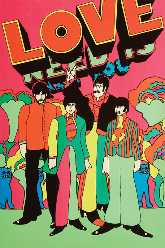 Beatles- All You Need Is Love poster (A11)